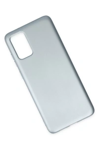 Samsung Galaxy S20 Plus Kılıf Nano içi Kadife Silikon - Sky Blue
