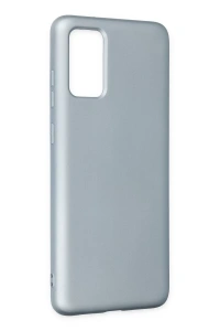 Samsung Galaxy S20 Plus Kılıf Nano içi Kadife Silikon - Sky Blue