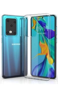 Samsung Galaxy S20 Ultra Kılıf Lüx Şeffaf Silikon