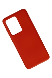 Samsung Galaxy S20 Ultra Kılıf Nano içi Kadife Silikon - Kırmızı
