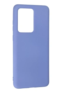 Samsung Galaxy S20 Ultra Kılıf Nano içi Kadife Silikon - Lila