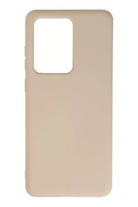 Samsung Galaxy S20 Ultra Kılıf Nano içi Kadife Silikon - Pudra