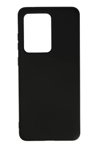 Samsung Galaxy S20 Ultra Kılıf Nano içi Kadife Silikon - Siyah