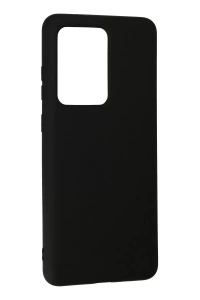 Samsung Galaxy S20 Ultra Kılıf Nano içi Kadife Silikon - Siyah