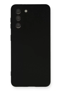 Samsung Galaxy S21 FE Kılıf Nano içi Kadife Silikon - Siyah
