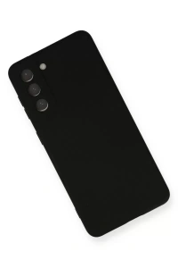 Samsung Galaxy S21 FE Kılıf Nano içi Kadife Silikon - Siyah
