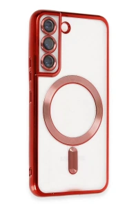 Samsung Galaxy S22 Kılıf Kross Magneticsafe Kapak - Kırmızı