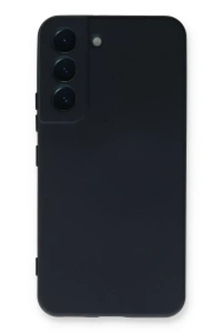 Samsung Galaxy S22 Plus Kılıf Nano içi Kadife Silikon - Lacivert