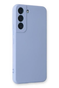 Samsung Galaxy S22 Plus Kılıf Nano içi Kadife Silikon - Lila