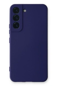 Samsung Galaxy S22 Plus Kılıf Nano içi Kadife Silikon - Mor