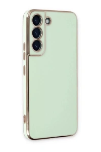 Samsung Galaxy S22 Plus Kılıf Volet Silikon - Açık Yeşil