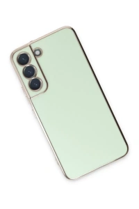 Samsung Galaxy S22 Plus Kılıf Volet Silikon - Açık Yeşil
