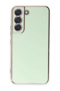 Samsung Galaxy S22 Plus Kılıf Volet Silikon - Açık Yeşil