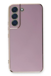 Samsung Galaxy S22 Plus Kılıf Volet Silikon - Mor