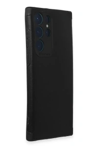 Samsung Galaxy S22 Ultra Kılıf Loop Deri Silikon - Siyah