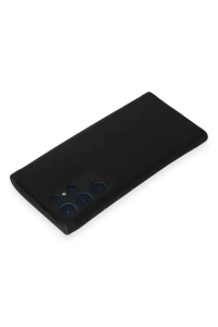 Samsung Galaxy S22 Ultra Kılıf Loop Deri Silikon - Siyah