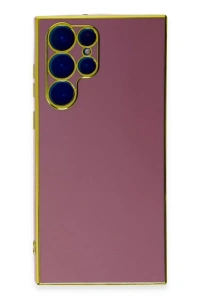 Samsung Galaxy S22 Ultra Kılıf Volet Silikon - Kırmızı