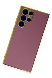 Samsung Galaxy S22 Ultra Kılıf Volet Silikon - Kırmızı