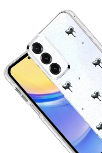Samsung Galaxy S23 FE Fiyonk Desenli Kapak - Desen 1