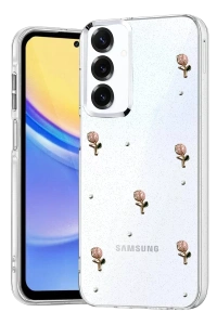 Samsung Galaxy S23 FE Fiyonk Desenli Kapak - Desen 6