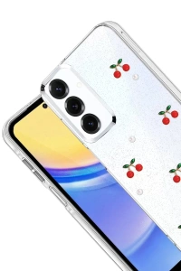 Samsung Galaxy S23 FE Fiyonk Desenli Kapak - Desen 9