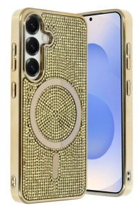 Samsung Galaxy S23 FE Helen Magsafe Kapak - Gold