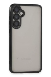 Samsung Galaxy S23 FE Kılıf Lensli Silikon - Siyah