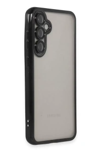 Samsung Galaxy S23 FE Kılıf Lensli Silikon - Siyah