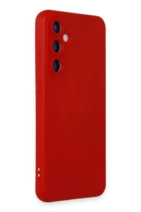 Samsung Galaxy S23 FE Kılıf Nano içi Kadife Silikon - Kırmızı