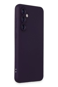 Samsung Galaxy S23 FE Kılıf Nano içi Kadife Silikon - Mor
