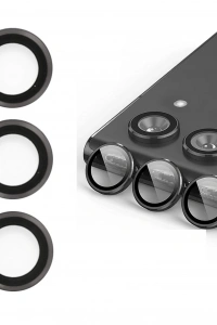 Samsung Galaxy S23 Kamera Lens Koruyucu - Siyah