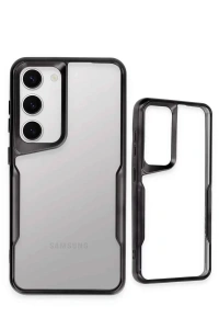 Samsung Galaxy S23 Kılıf Boyi Silikon Kapak - Siyah