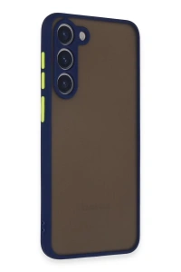 Samsung Galaxy S23 Kılıf Montreal Silikon Kapak - Lacivert