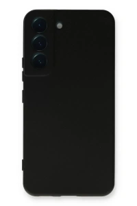 Samsung Galaxy S23 Kılıf Nano içi Kadife Silikon - Siyah