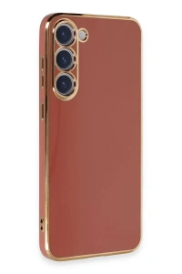 Samsung Galaxy S23 Kılıf Volet Silikon - Kırmızı