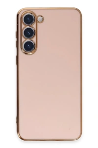 Samsung Galaxy S23 Kılıf Volet Silikon - Pembe