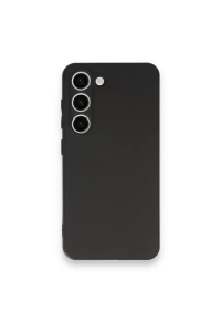 Samsung Galaxy S23 Plus Kılıf First Silikon - Siyah