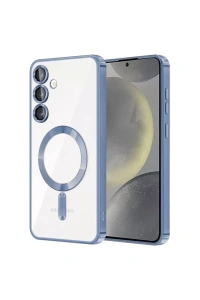 Samsung Galaxy S23 Plus Kılıf Kross Magneticsafe Kapak - Sierra Blue