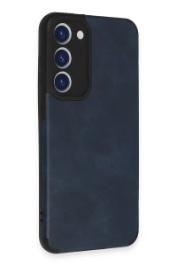 Samsung Galaxy S23 Plus Kılıf Loop Deri Silikon - Lacivert