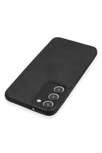 Samsung Galaxy S23 Plus Kılıf Loop Deri Silikon - Siyah