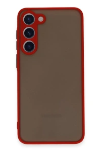 Samsung Galaxy S23 Plus Kılıf Montreal Silikon Kapak - Kırmızı