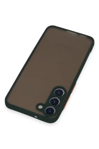 Samsung Galaxy S23 Plus Kılıf Montreal Silikon Kapak - Yeşil