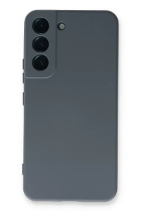 Samsung Galaxy S23 Plus Kılıf Nano içi Kadife Silikon - Gri