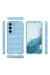 Samsung Galaxy S23 Plus Kılıf Optimum Silikon - Sky Blue