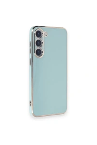 Samsung Galaxy S23 Plus Kılıf Volet Silikon - Açık Yeşil