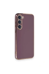 Samsung Galaxy S23 Plus Kılıf Volet Silikon - Mor