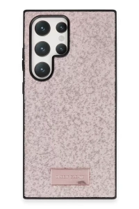 Samsung Galaxy S23 Ultra Bright Simli Kapak - Pembe