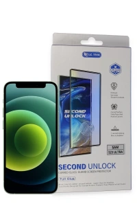 Samsung Galaxy S23 Ultra Durable Full Glue Curved Cam