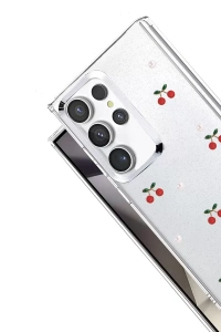 Samsung Galaxy S23 Ultra Fiyonk Desenli Kapak - Desen 9