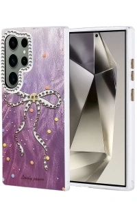 Samsung Galaxy S23 Ultra Kılıf Blade Aynalı Desenli Kapak - Desen 1